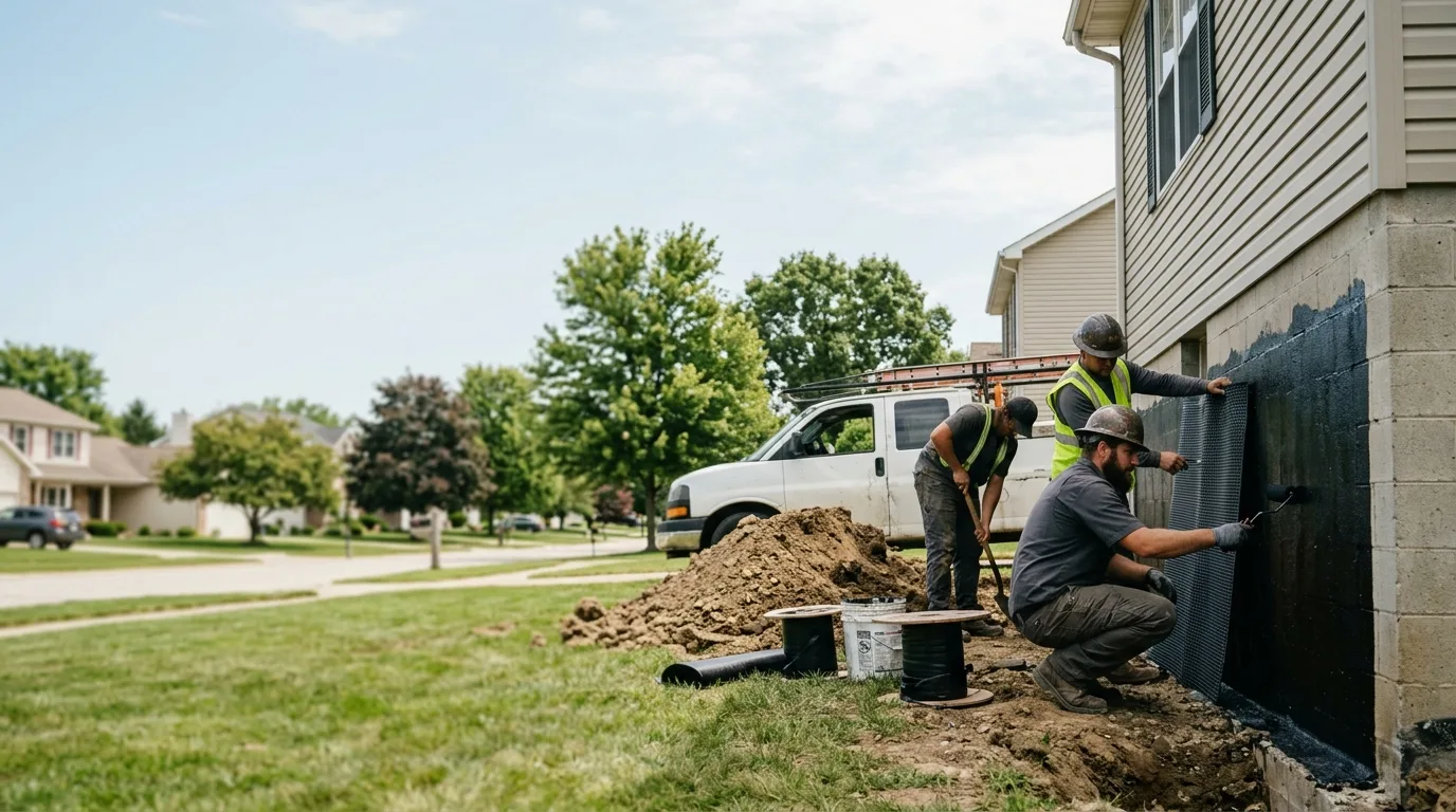 Basement Waterproofing in Seville, OH near me